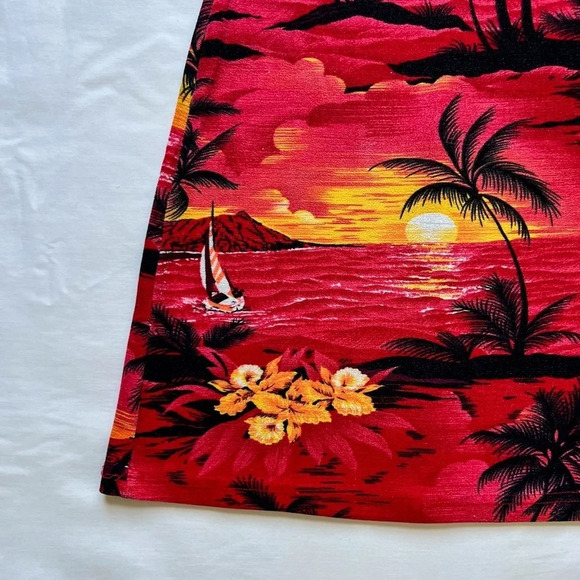 Vintage 90’s Charlotte Russe Tropical Print Dress - Picture 4 of 10